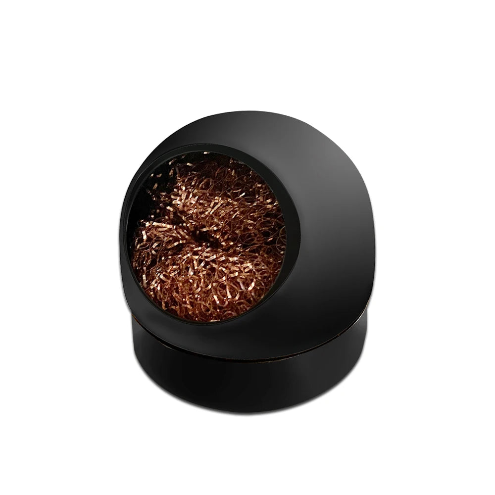 Cleaning Ball Desoldering Soldering Iron Mesh Filter Cleaning Nozzle Tip Copper Wire Cleaner Ball Metal Dross Box Clean Ball Beauty World Shop