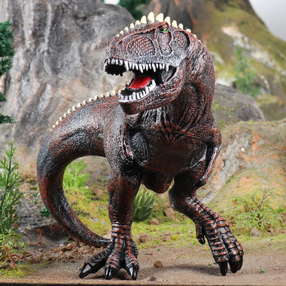 Oenux Dinosaurs World Brinquedo Savage Jurassic Indominus Rex Spinosaurus Triceratops Action Figures Collection Toy Kids Gift Beauty World Shop