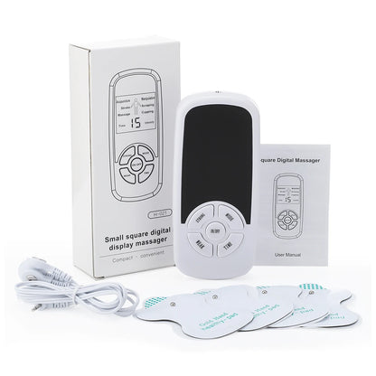 EMS Pulse Electric Muscle Stimulator Back Neck Body Massager Tens Acupuncture Meridian Physiotherapy Digital Massage Tools Beauty World Shop