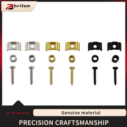 Electric guitar string buckle accessories, head lock, string stabilizer, butterfly shaped circular column suitable for ST/SQ/TL Beauty World Shop