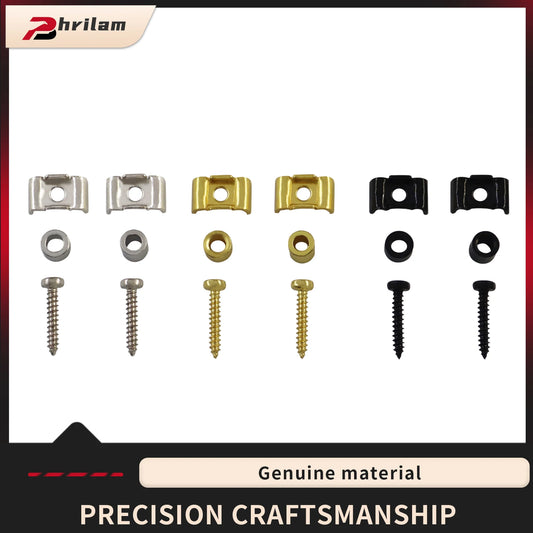 Electric guitar string buckle accessories, head lock, string stabilizer, butterfly shaped circular column suitable for ST/SQ/TL Beauty World Shop
