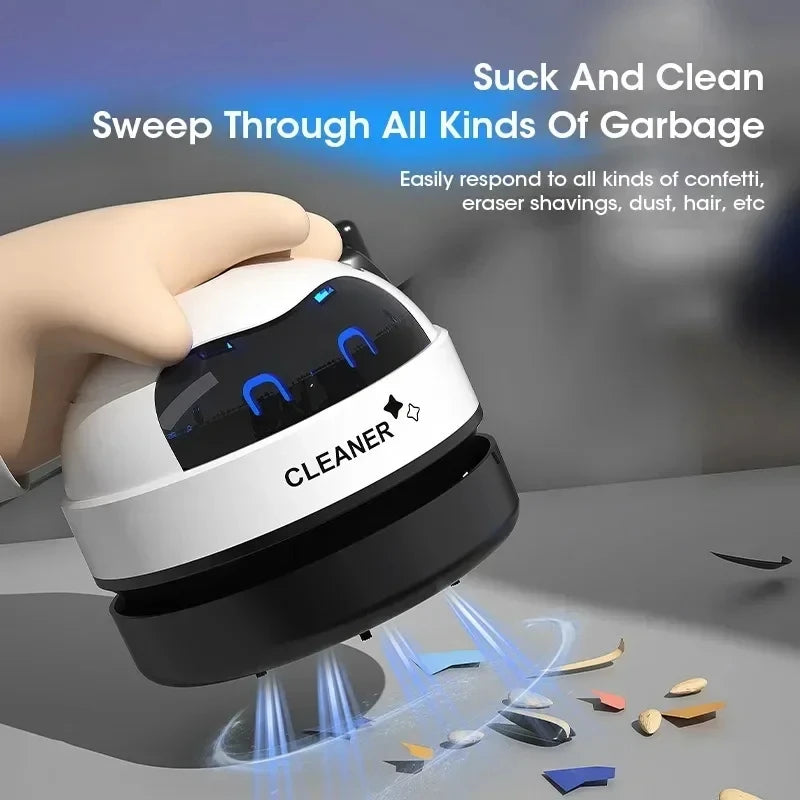 Desk Table Dust Vacuum Handheld Mini Vacuum Cleaner USB Table Sweeper Home Office Desktop Pencil Crumbs Cleaner Vacuum Cleaner Beauty World Shop