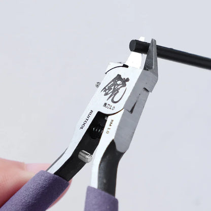 1pc Model Pliers CR-V Ultra-thin Single Blade Gundam Nipper Non-slip Grip Sprue Cutter for Plastic Model Cutting and Building Beauty World Shop