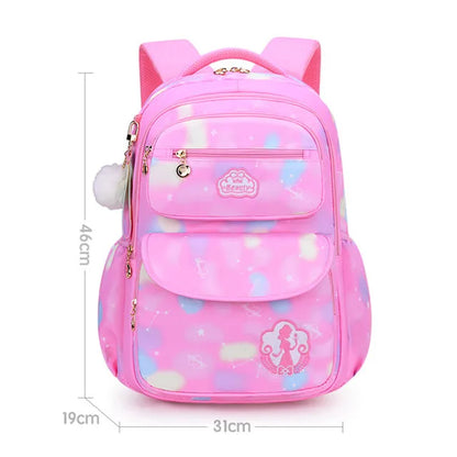 Girl School Bag Backpack Back Pack For Teenager Women Children Female Pink Schoolbag Primary High Bagpack Class Teens Child Kids Beauty World Shop