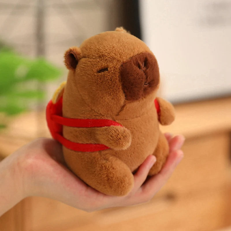 Capybara Plush Toy Pendant Keychain Capibara Cosplay Pokemon Pikachu Disney Stitch Sanrio Kuromi Plushies Stuffed Bag Decor Gift Beauty World Shop