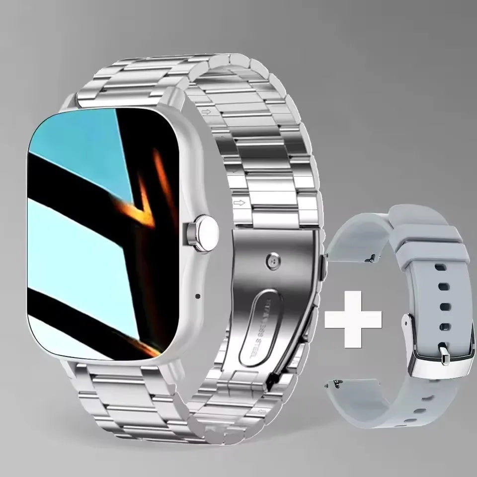Smart Watch For Men Women Gift Sports Fitness Watch Bluetooth Call Digital Heart Rate Monitor Smartwatch GPS Tracking Wristwatch