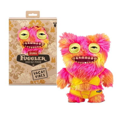 23CM Fuggler Hairy Fuggs Love Ugly Monster Plushies Toys Alien Kawaii Stuffed Animal Funny Vacay Vibes Underwear Series Dolls Beauty World Shop