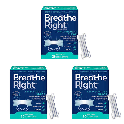 30/60/90 Pcs Anti-Snoring Nose Strips Sleep Nasal Strips for Improved Air Intake Exercise & Sleep Quality Breath Strips Beauty World Shop