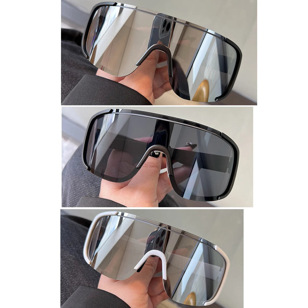 New Y2K Style Cycling Sunglasses Windproof Glasses for Men Women Retro-Reflective Sheeting Lens Road Riding Sport Glasses Beauty World Shop