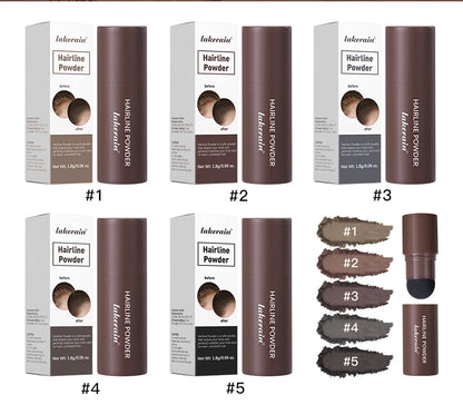 Waterproof Hairline & Root Concealer Pen – Instant Grey Coverage with Easy Blend Powder Stick for Normal Hair Beauty World Shop