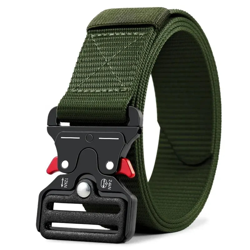 Men's Belt Outdoor Multi Function Belt High Quality Canvas For Nylon Male Luxury Belts Women's Sports Jeans Belt Neutral Belts Beauty World Shop
