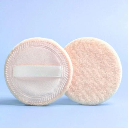 6pcs Round Facial Powder Foundation Puff ,Portable Soft Cosmetic Puff For Makeup Application, Beauty Tool Essential Make Up Beauty World Shop