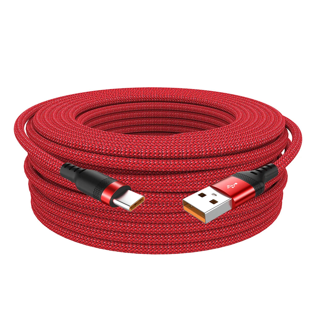 USB TYPE C Cable 5A Super Fast Charge Cable for iPhone 15 16 17 Full range Huawei Samsung oppo oneplus Universal USB C Extension Beauty World Shop