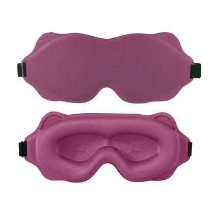 3D Sleeping Mask Block Out Light Soft Padded Sleep Mask For Eyes Slaapmasker Eye Shade Blindfold Sleeping Aid Face Mask Eyepatch Beauty World Shop