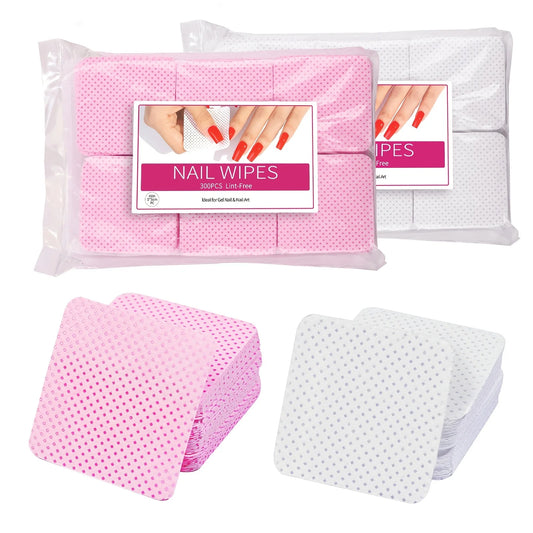 Nail Polish Remover Wipes Nail Cleaning Pads, Non Woven Nail Pads For Women Girl Beauty Salon Beauty World Shop
