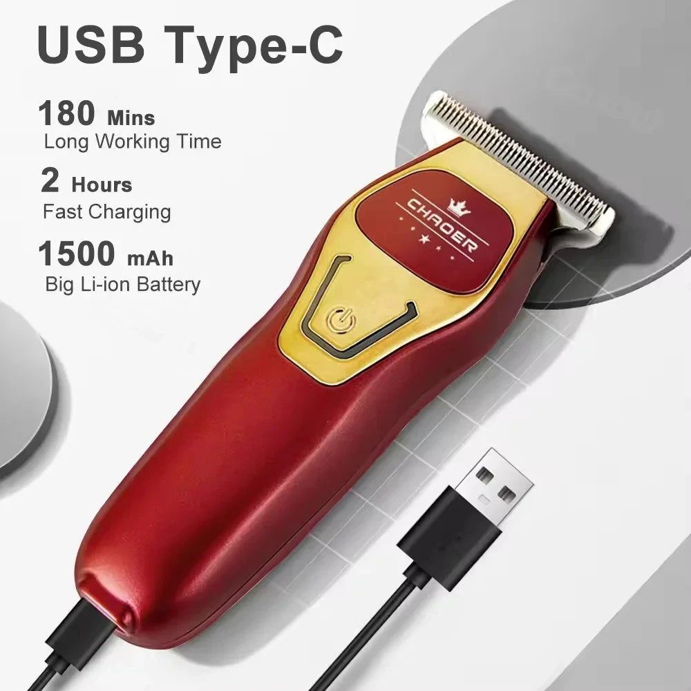 Hair Trimmer Mini Portable Electric Hair Clipper Rechargeable Small Hair Clipper Bald Head Hair Trimmer Barber Haircut Shaver Beauty World Shop