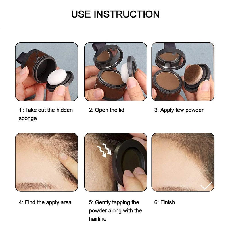 14 Color Hair Line Powder Black Root Up Natural Instant Waterproof Hairline Shadow Concealer Coverage Paint Repair Fill In Hair Beauty World Shop