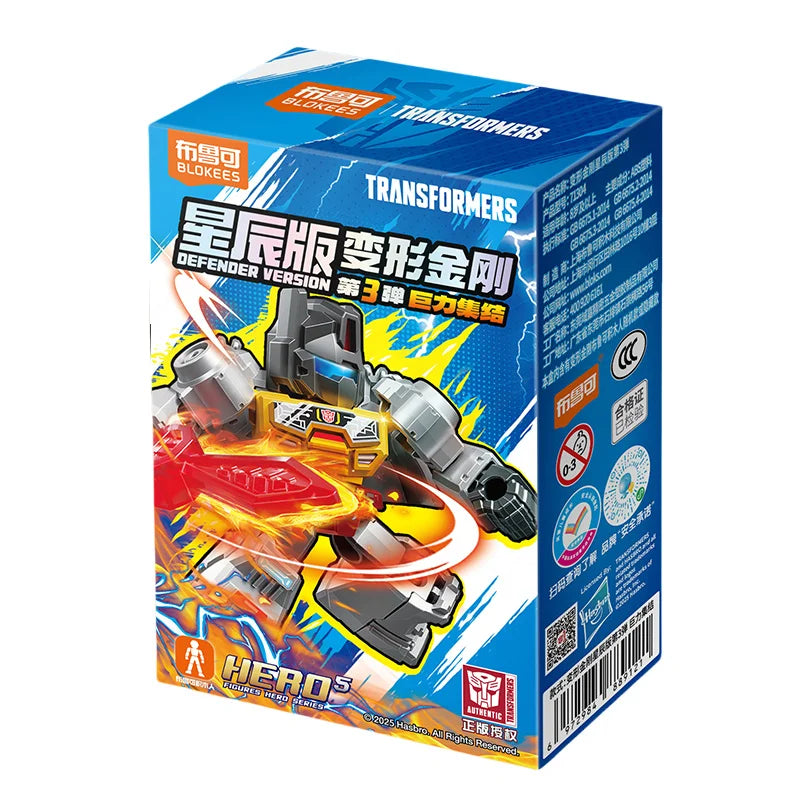 Blokees Transformation Optimus Shockwave Prime Megatron Starscream Bumblebee Anime Figure Robot Assembly Toys Blind Box Gifts Beauty World Shop