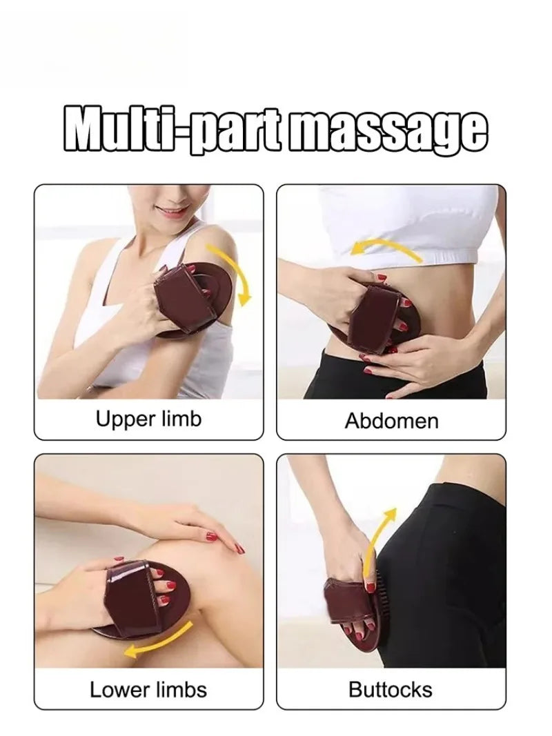 Universal Silicone Meridian Slimming Brush Leg Massage Tool Five Elements Dredging Body Beauty Health Care Scraping Equipment Beauty World Shop