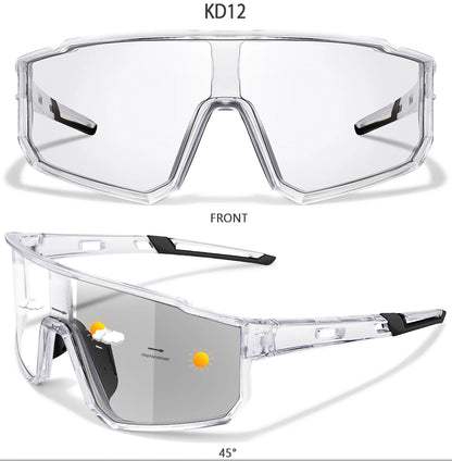 Fashion Brand Men Women Bicycle Photochromic Eyewear MTB Bike Fishing Running Cycling Sports Sunlasses Comfortable Goggles Beauty World Shop