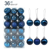36pcs deep blue