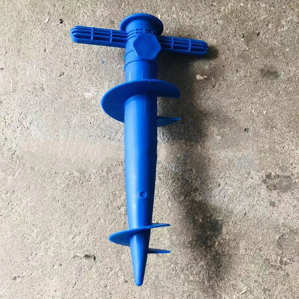 1PC Umbrella Base Adjustable Plastic Sun Beach Patio Sand Ground Fixing Tools Anchor Stand Spike Auger Keep Holder Garden Access Beauty World Shop