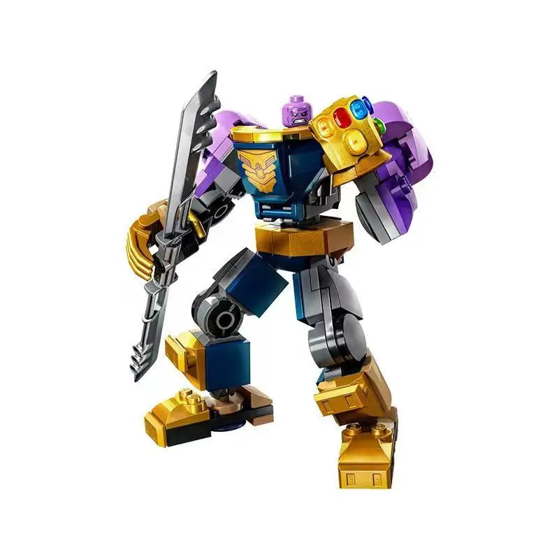 76270 76302 Superhero Bricks Avengers Thor Iron Man Thanos Assemble Compatible Action Figure Toy Building Blocks Model Ornament Beauty World Shop