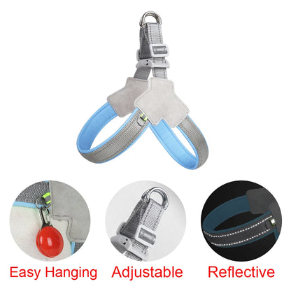 Adjustable Dog Harness For Small Medium Dogs Cats Reflective Dogs Vest Harnesses Puppy Chest Strap Pug Pet Chihuahua Supplies Beauty World Shop