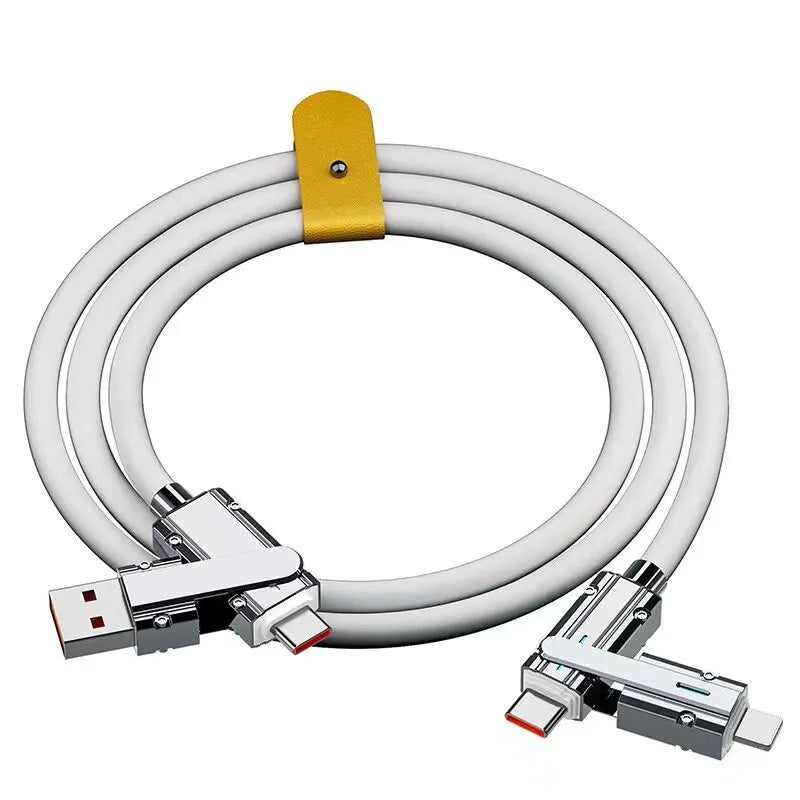 Type C To Typec Cable 2-In-2 66W Pd Fast Charging Usb C To Usb C To iPhone Suitable for iPhone iPad Huawei Xiaomi Samsung Redmi Beauty World Shop