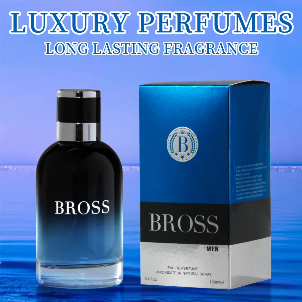 3.4 Oz Men's Eau De Toilette Spray, Long-Lasting Perfume, Calabria, Lemon, Pepper And Vetiver, Very Suitable For Dating, Daily L Beauty Fashion