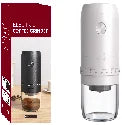 New Portable USB Electric Coffee Bean Grinder 40 Gears External Adjustable Rechargeable Grinders Household Mini Coffee Machine Beauty World Shop