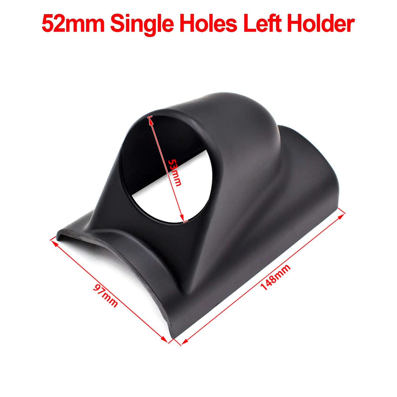 Universal 2INCH Car auto Gauge Holder 52mm manometer support Car Gauge Pod for Left Right Drive Car for 2 Inch 52mm Gauges Beauty World Shop