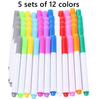 5 sets of 12 colors