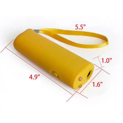 New Ultrasonic Pet Dog Repeller Anti Barking Stop Bark Training Device High Power Dog Training Repellents Without Battery Pet Beauty World Shop