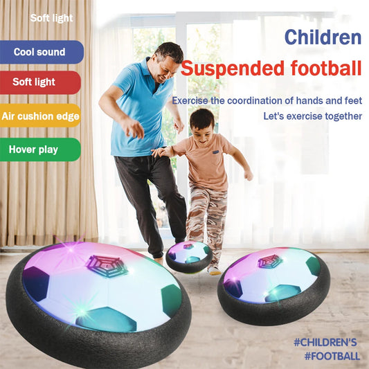 1 Pcs Battery Type Electric Light Air Cushion Indoor Parent Child Exercise Suspended Football Beauty Fashion