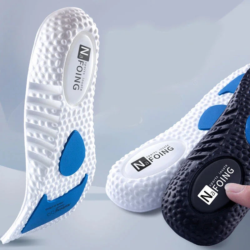 Soft-soled Sports Insoles for Men Shock-absorbing and Breathable in Summer Not Tiring To Stand for A Long Time Beauty World Shop