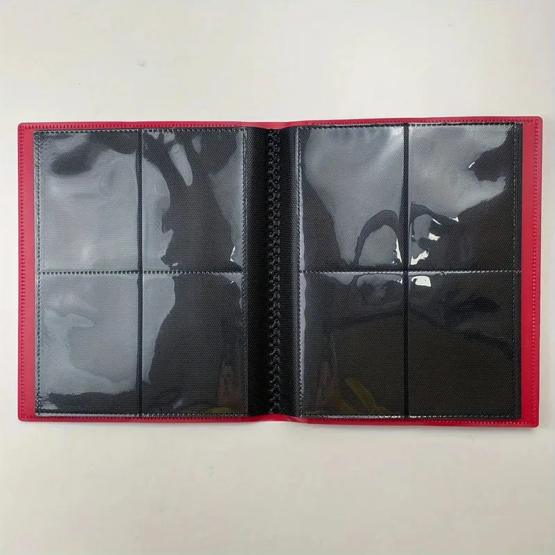 Trading card binder 4 pockets, 20 pages of 160 cards, side loading card book, football basketball card collector Beauty World Shop