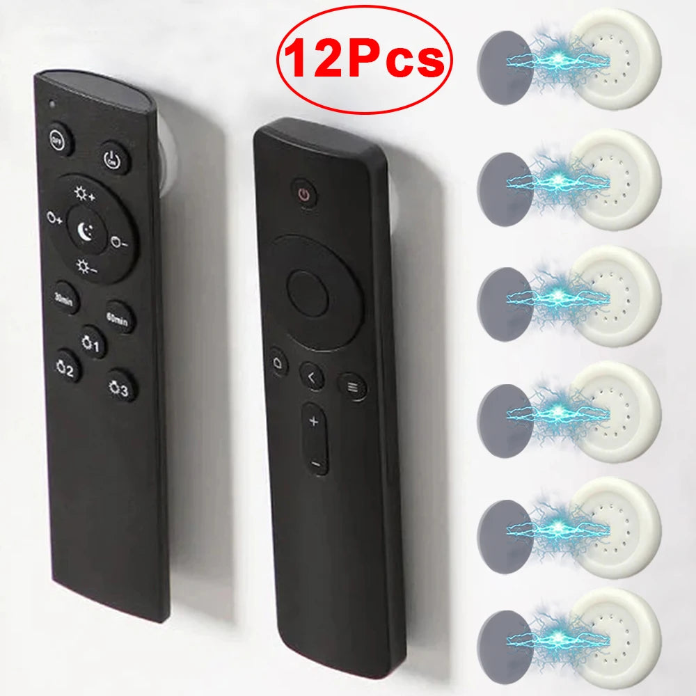 Strong Magnetic Hook Wall-mounted Anti-lost Magnet Remote Control Refrigerator Storage Rack Sticker Household Hooks Home Garden Beauty World Shop