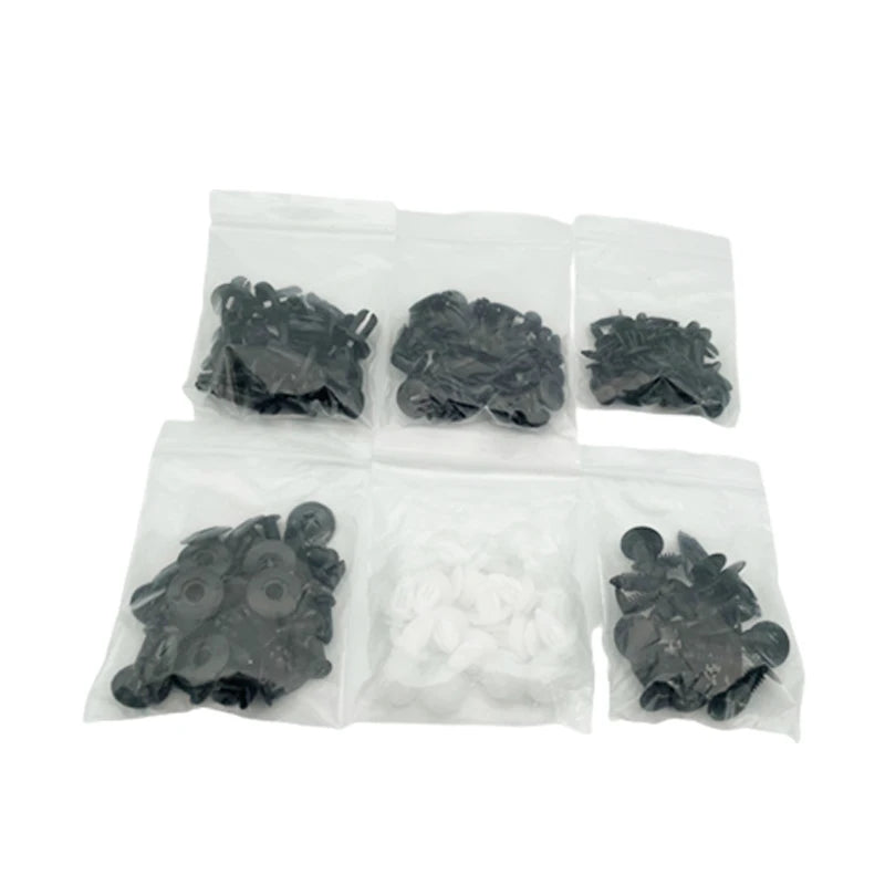 Auto Fastener Clip Mixed Car Body Push Retainer Pin Rivet Bumper Door Trim Panel Fastener Kit Car Clips Box or Bag packaging Beauty World Shop