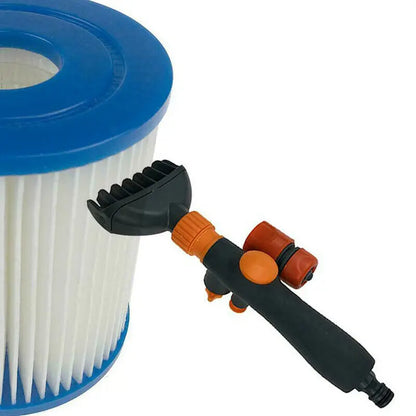 Filter Jet Cleaner Pool Hot Tub Spa Water Wand Cartridge Hand Held Cleaning Brush WIth US Connector Beauty World Shop