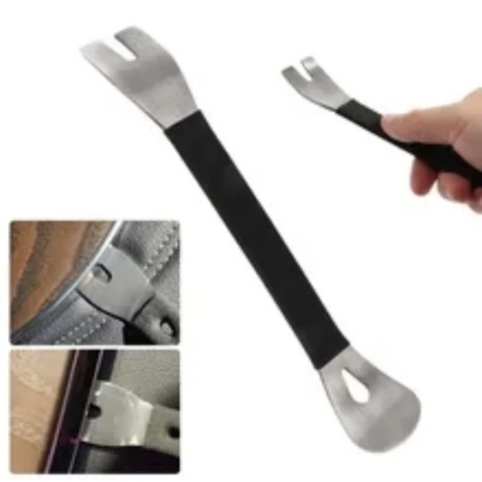 Car Audio Disassembly Tool Stainless Steel PryClip Rocker Crowbar Bar Door Panel Disassembly Pry Panel Interior Beauty World Shop