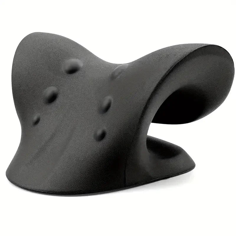 Neck Shoulder Stretcher Relaxer Cervical Spine Stretch Muscle Relaxation Traction Device Massage Pillow Correction Chiropractic Beauty World Shop