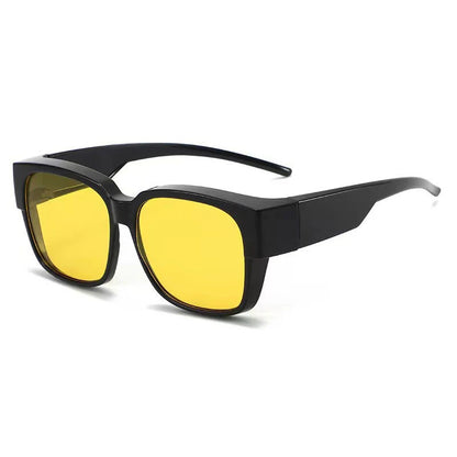 New Fashion Polarized Sunglasses Cover Over Myopia Prescription Glasses Portable Men Women Vintage Fishing Driving Eyewear Beauty World Shop