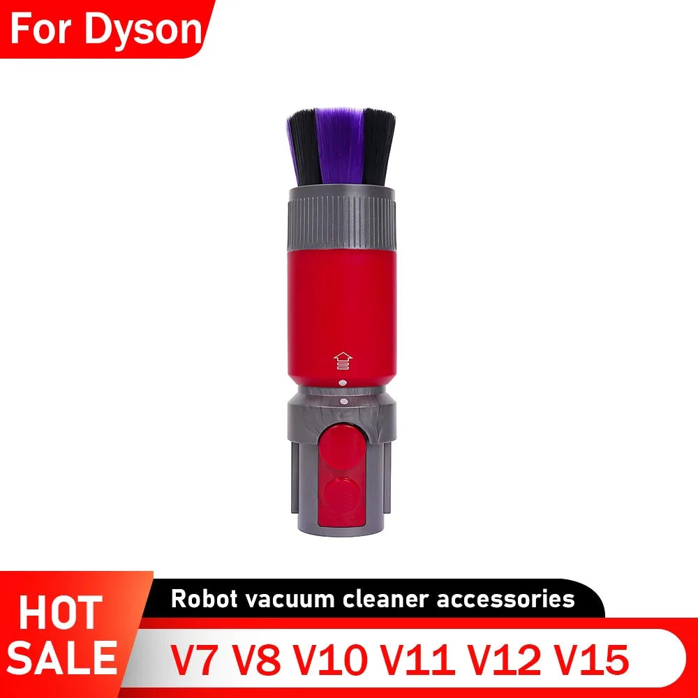Traceless Dust Brush Part Fit for Dyson V7 V8 V10 V11 V15 Part Vacuum Cleaner Accessories Replacement Dusting Brush Attachment Beauty World Shop