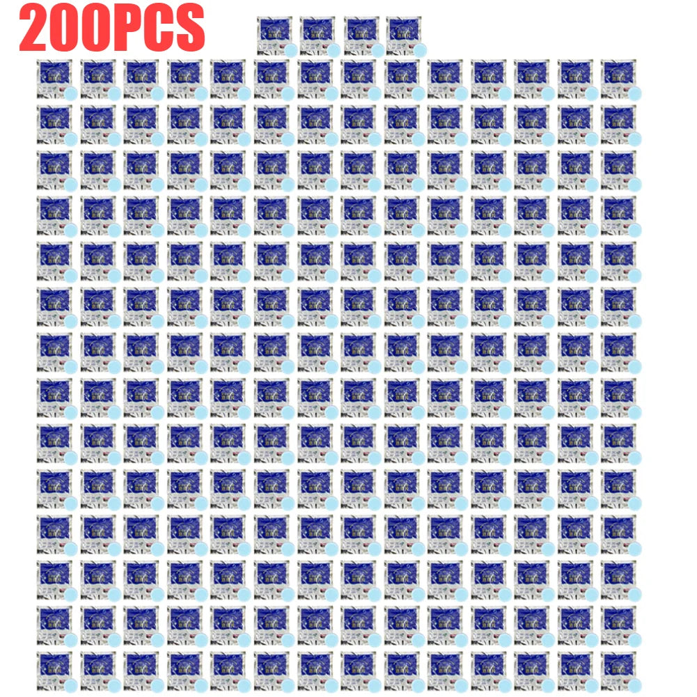 200-10pcs Solid Cleaner Car Windscreen Cleaner Effervescent Tablet Auto Wiper Glass Solid Cleaning Concentrated TabletsDetergent Beauty World Shop