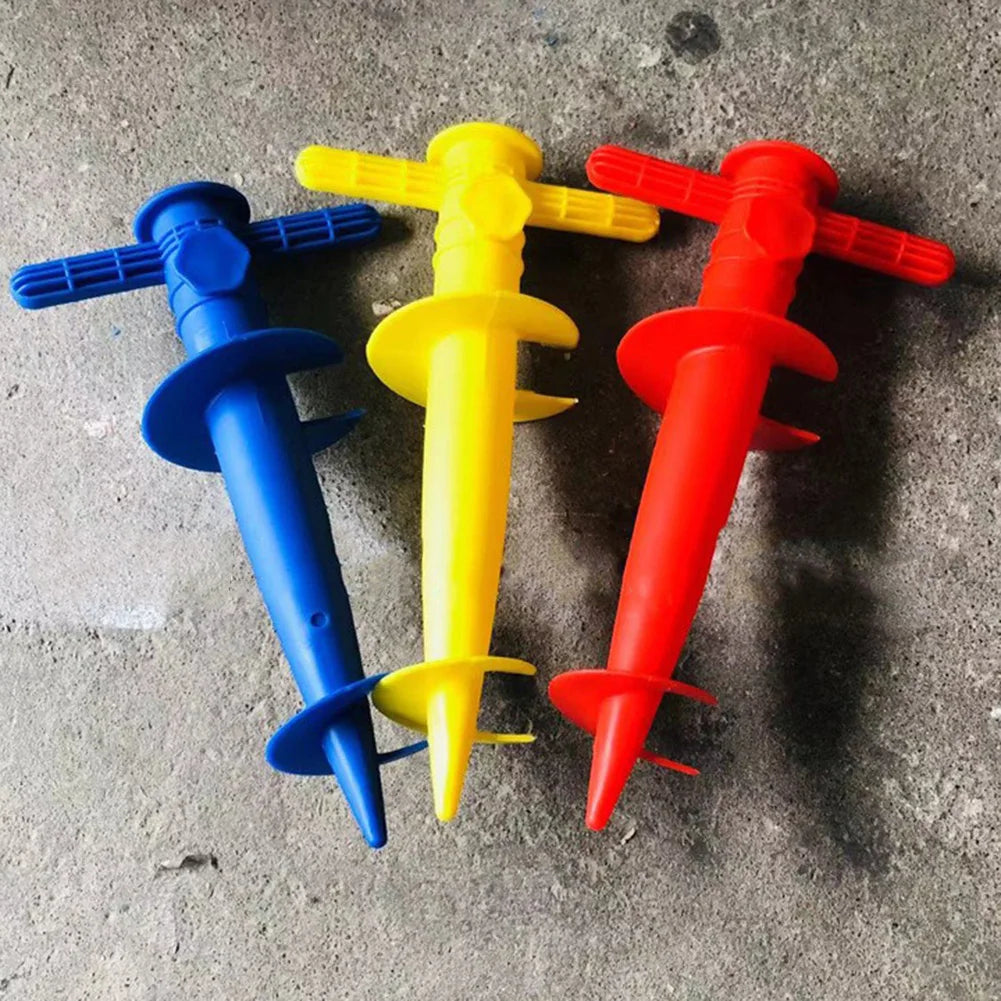 1PC Umbrella Base Adjustable Plastic Sun Beach Patio Sand Ground Fixing Tools Anchor Stand Spike Auger Keep Holder Garden Access Beauty World Shop