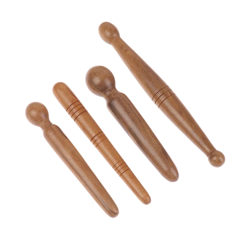 Hot Sale 1 Pcs Feet Massager Foot Tool Acupressure Tools Acupuncture Pen Stick Point Wooden Massage Stick Body Massage Tools Beauty World Shop