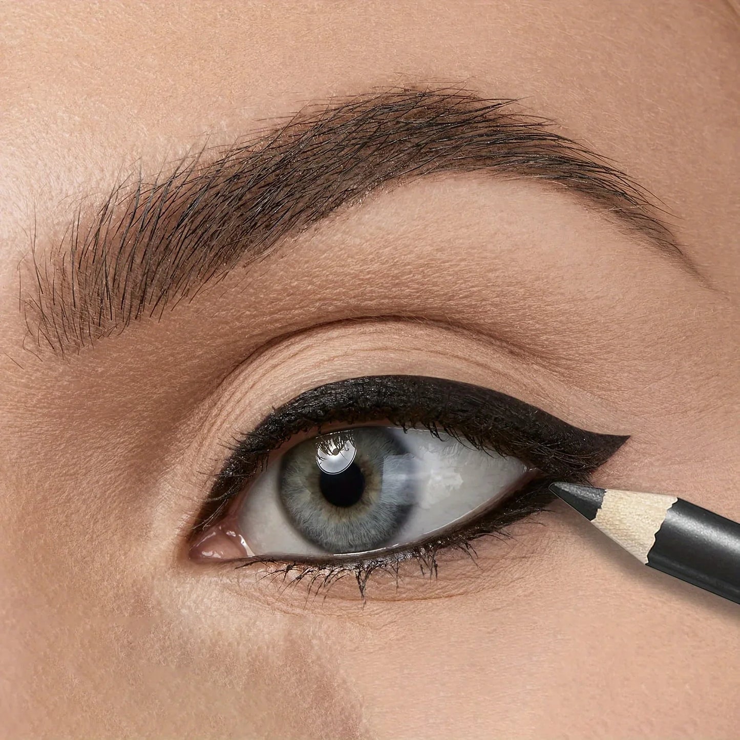 Eyeliner Pen, Waterproof And Sweatproof, Long Lasting Smudge ProofHard Refill Eyebrow Pencil Eye Beauty Trend Shop