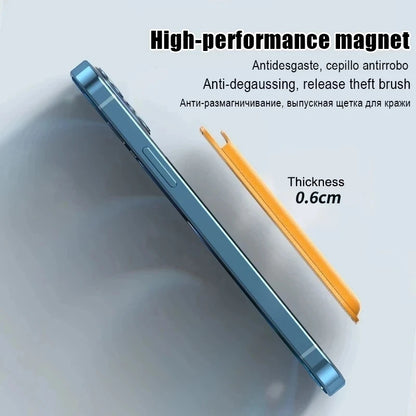 For Magsafe Leather Magnetic Wallet Case For iPhone 14 12 15 13 Pro Max Magnetic Card Bag Cover Samsung S23 S22 Ultra Accessory Beauty World Shop