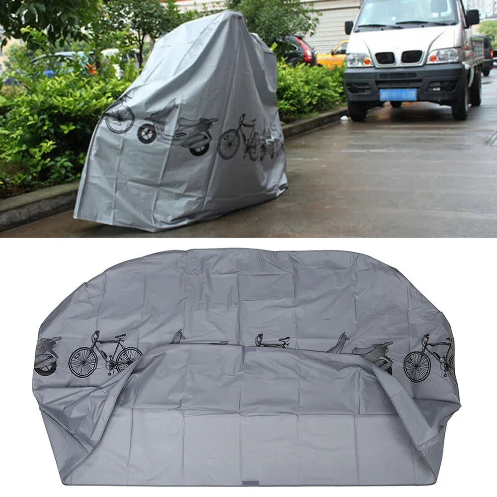 Waterproof Bike Cover Sun Protection Outdoor Bicycle Cover Multifunctional Electric Vehicle Cover for Bicycle Prevent Rain Beauty World Shop